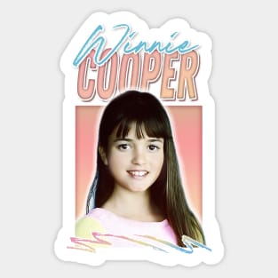 Winnie Cooper / Retro Style 80s Aesthetic Design Sticker